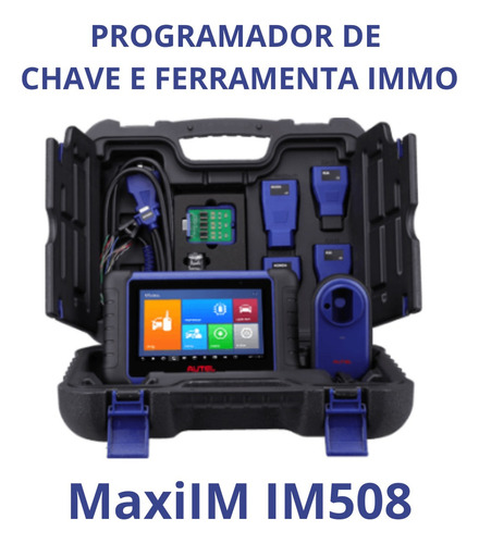 Scanner Automotivo Im508 Maxiim Programador Chave Ferramenta