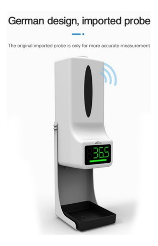 Imagen 5 de 9 de Termometro Dispensador De Alcohol Gel K9x Automático