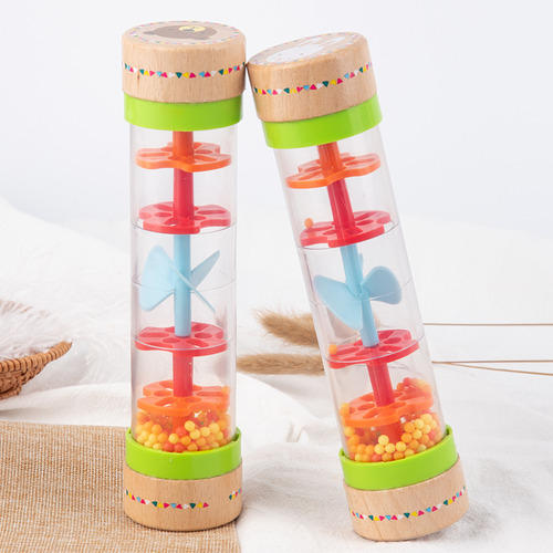 Rattle Rainmaker Toy, Palo De Lluvia Para Bebés, Simulación