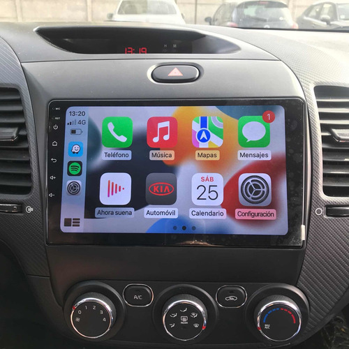 Radio Android Kia Cerato 2013/18 Apple Carplay Android Auto