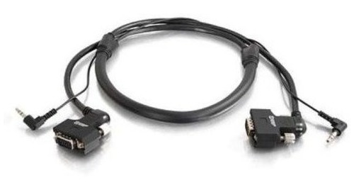 Cables Para Ir Uxga Monitor Macho A Macho Cable Negro