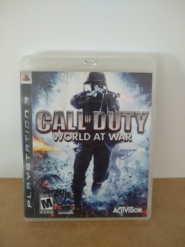 Jogo Call Of Duty Ps3 World At War Midia Fisica