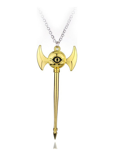 Collar Con Colgante De Anime Yu-gi-oh Ygo Milleniu 09 Gold