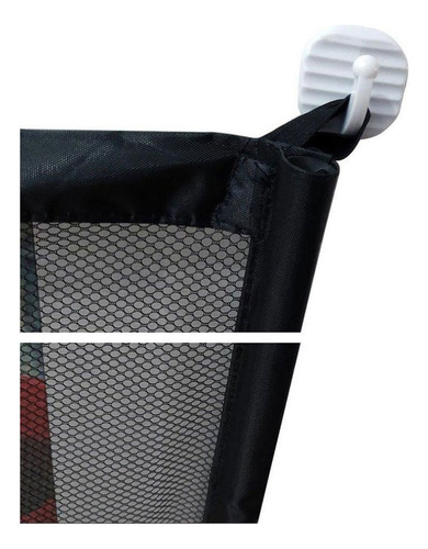 Valla Protectora De Red Segura Negro 180x72cm Negro 180x72cm