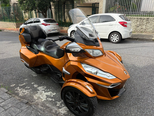 Moto Cam-an Spyder Rt-s 2014 1300cc Laranja Único Dono