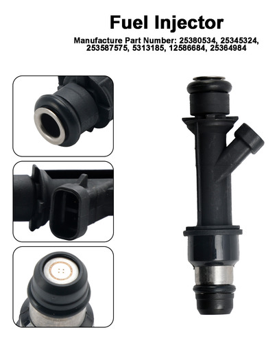 Inyector De 1 Pieza Para Hummer Para Isuzu 3.5 3.7 04-07