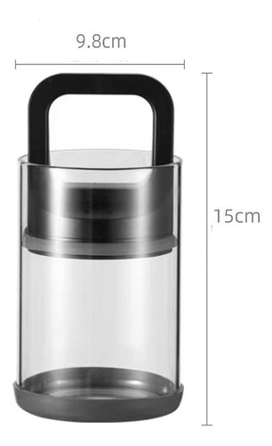 Tarro De Almacenamiento Al Vacío A Prueba De 10cmx15cm