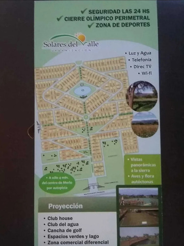 Lote En Solares Del Valle Merlo