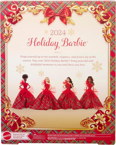 Barbie Signature Holiday 2024 Cabello Cas Oscuro Ed Limitada