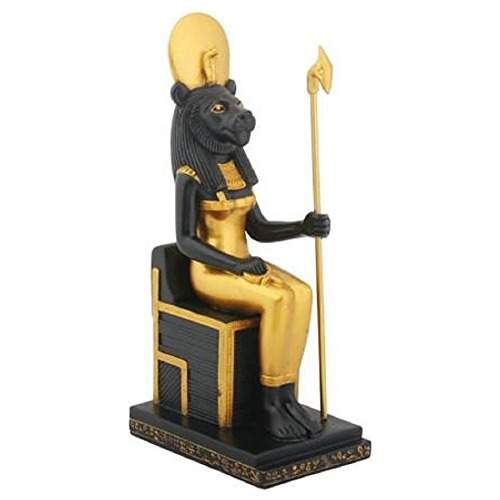 Figurina Coleccionable De Sekhmet Sentada, Egipto.