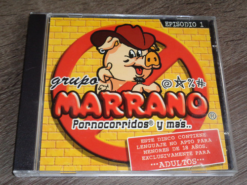 Grupo Marrano, Pornocorridos Y Más, Cd Disa 2004
