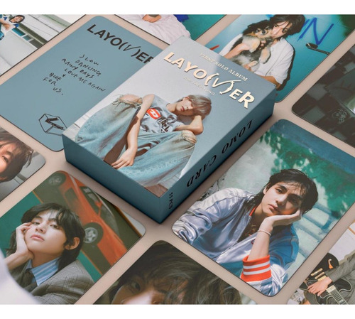 55 Photocards V De Bts - Layover