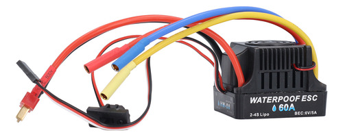 Control Remoto Rc Car Esc Part 60a Impermeable Sin Escobilla