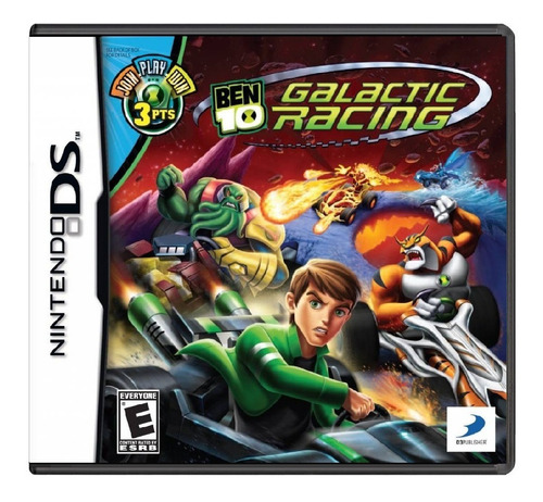Jogo Ben 10 Galactic Racing Para Nintendo Ds Midia Fisica