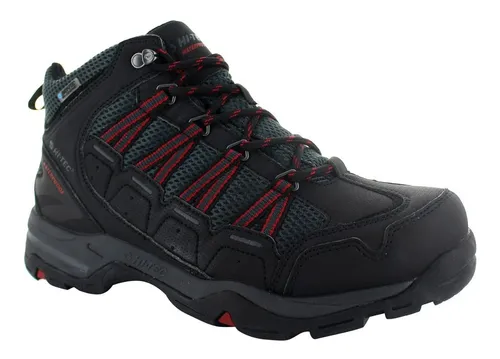 Borcegos Hombre Botas Trekking Tácticos Montaña Cuero Vacuno