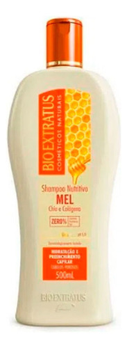 Shampoo Bio Extratus Nutritivo Mel Cabelo Poroso 500ml