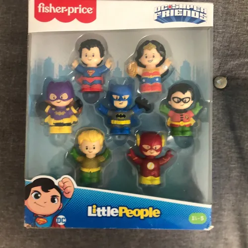 Fisher price little people super heroes sales