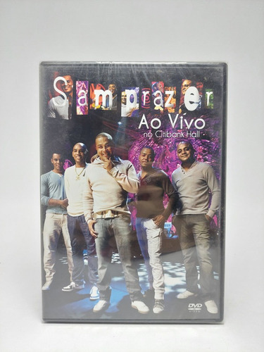 Dvd Sampraze, Ao Vivo No Citibank Hall - Original Lacrado