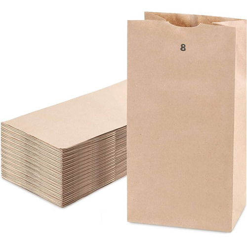 Bolsas De Papel 15 Cm Ancho X 24 Cm Largo. Packs X 30 Unid