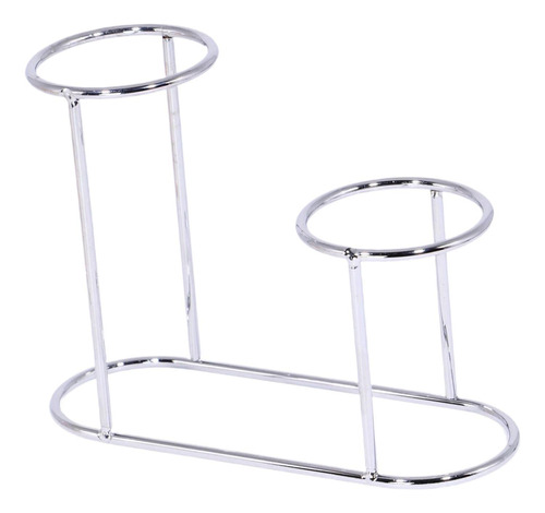Soporte De Bola De Vidrio, Soporte De Exhibición Plateado