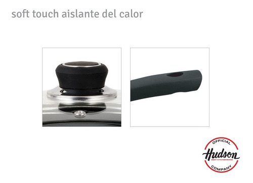 Cacerola Hudson Antiadherente 18 Cm Aluminio