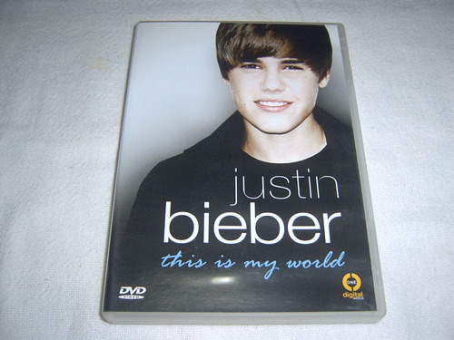 Dvd Justin Bieber  This Is My World - Midia Como Nova
