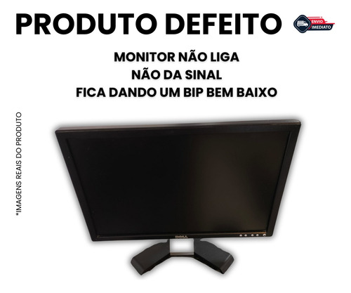 Monitor Dell 19 Defeito (não Liga) Carcaça Ótima E198wfpf (Usado)