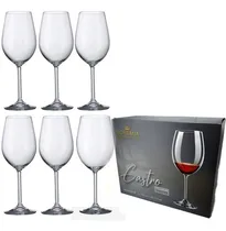 Comprar Copas De Vino Cristal Bohemia Gastro Wine 590 Ml Caja X 6