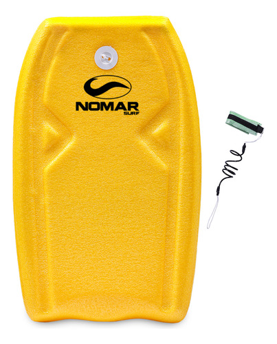 Prancha De Bodyboard Modelo Baby ( Pp ) Nomar Surf Cor Amarelo