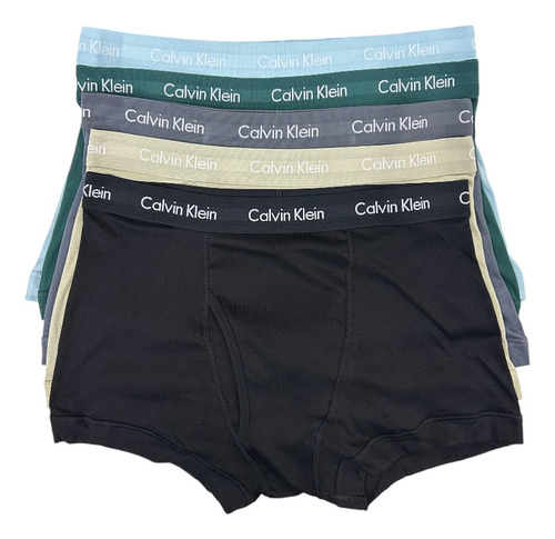 Bóxer Calvin Klein Pack 5 Algodón Trunk - Original