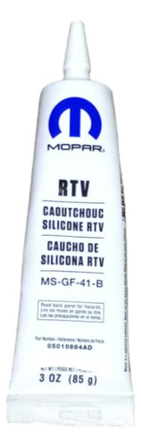 Silicone Para Motor Color Negro Mopar Original.
