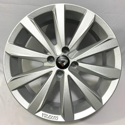 Jogo Roda Aro 18 Volcano Misty 4x100 Gol Voyage Saveiro Vw