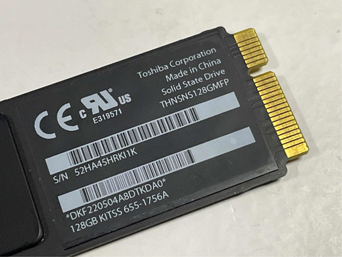 Imagem 4 de 4 de Ssd Macbook Air A1465 Original Leia O Anúncio