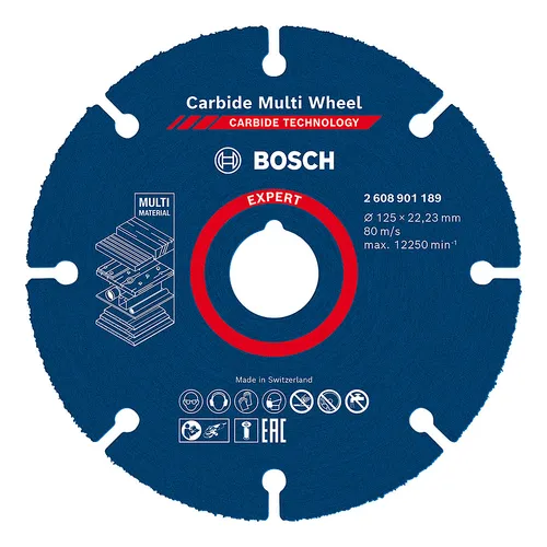 Disco Bosch Expert Carbide 125mm