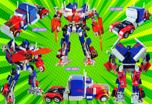 Hasbro Transformers Optimus Prime Rotf 2009 Leader Class