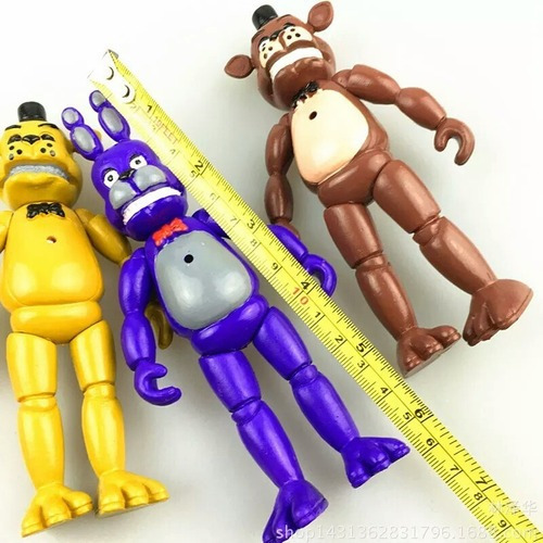 Za Kit 5 Bonecas Animatronics Cinco Noites Na Oferta De