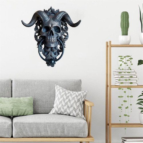 Dsv Decoración Calavera Oveja Decoración Grande