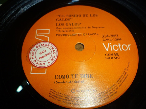 Lp Vinilo - Simple - Los Galos - Cómo Te Diré