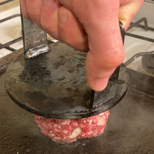 Imagen 8 de 9 de Combo Smasher Hamburguesa + Espátula + Molde Para Huevo