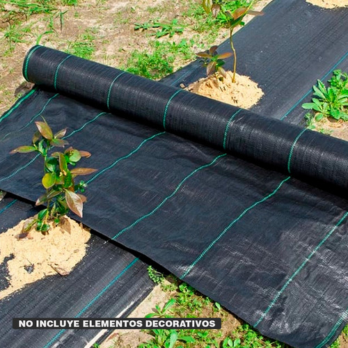 Imagen 9 de 10 de Ground Cover O Malla Antimaleza 4m Ancho X 10m Largo