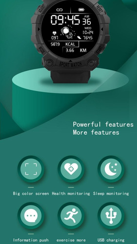 Imagen 8 de 10 de Reloj Pulsera Inteligente Fitness Sueño Calorías Presion Y+