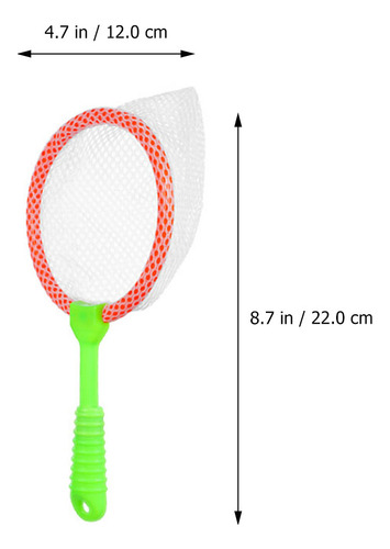 20×red Pesca Infantil Para Playa Con Atrapamariposas, 20 Uni