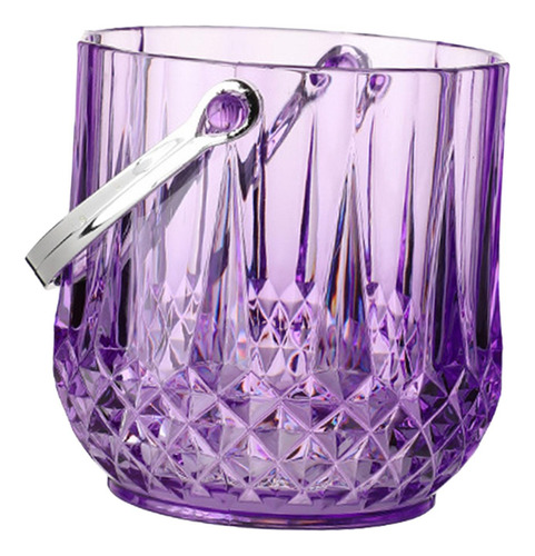 Cubo De Bebidas Para Fiestas, Tinas Violeta Redondo