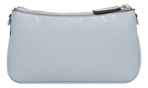 Bolsa Guess Factory Aa971770-gla Acabado De Los Herrajes Níquel Color Azul Acero Correa De Hombro Azul Acero Diseño De La Tela Lisa