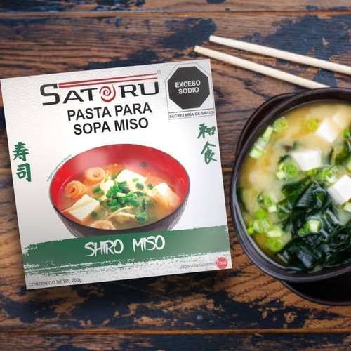 Imagen 7 de 8 de Pasta Para Preparar Sopa Miso 200g