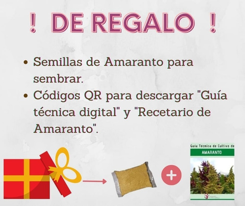 Amaranto Natural 10 Kg Libre De Gluten