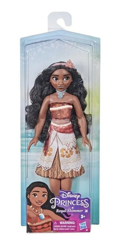 Muñeca Moana Cabello Para Peinar Disney Princesas Hasbro