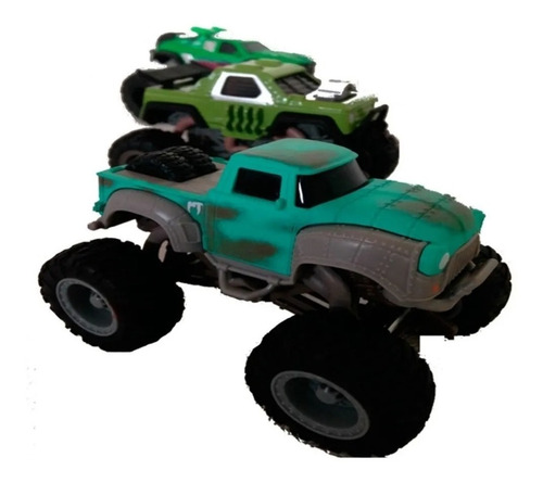 Monster Trucks - Mega Wheels 1:64 Pack X 3 - 56510