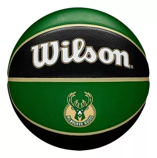 Balón de baloncesto Wilson Nba Team Tribute Bucks, talla 7