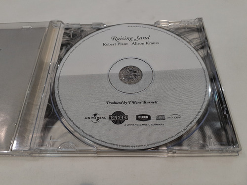 Raising Sand, Robert Plant/alison Krauss - Cd 2007 Nacional (Usado)